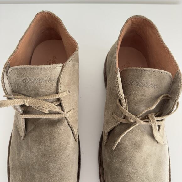 Astorflex Brownflex Chukka Boot Men 43 Beige Stone Suede Made In Italy Huckberry - Picture 9 of 15